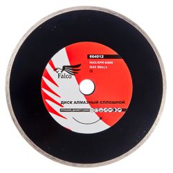 Круг отрезной алмазный 180 х 22 сплош. влажная резка  FALCO