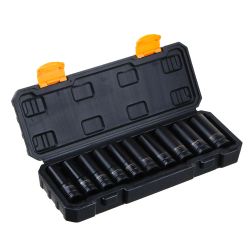 Набор головок ударных удлинённых 1/2" 10 шт. CR-MO ЕРМАК