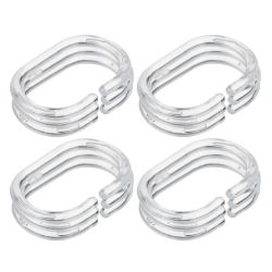 Комплект колец для душевой шторки (12 шт)