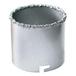 Коронка кольцевая с карбид-вольфрам. крошкой d - 33мм  h - 56мм  MATRIX