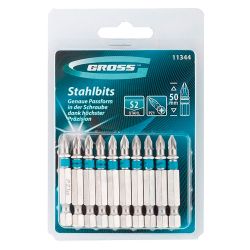 Бита крест. РZ 1   50мм  GROSS