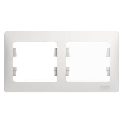Рамка 2-ая   SCHNEIDER ELECTRIC GLOSSA Белый