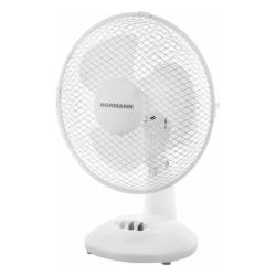 Вентилятор настольный  NORMANN ACF-081 белый  25Вт, 2 скорости