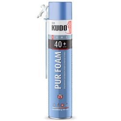 Пена монтажная бытовая  450мл  KUDO Home 40+ Всесезонная