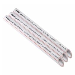 Труба армированная стекловолокно   40  PN 25 (4м) PPR серый  РВК