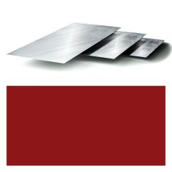 Лист оцинк 0,45 х1250мм  RAL 3003 (красный рубин) 