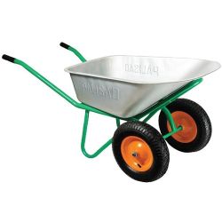 Тачка строительная 320кг, 100л  PALISAD усиленная два колеса