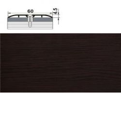 Порог-стык 1,8 * 60мм дуб венге 095  ЛУКА