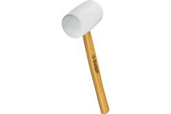 Киянка резиновая 450г деревян. ручка, белая ЗУБР Мастер