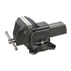 Тиски слесарные 140мм с поворотным основанием  ЗУБР Эксперт