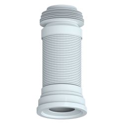 Гофра для унитаза 220/350  UNICORN с мет. спир.