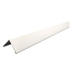 Уголок пристенный белый  19мм х 19мм, 3м