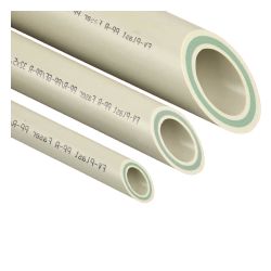 Труба армированная стекловолокно   25  PN 20 (4м) PPR серый Faser  FV-PLAST