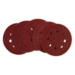 Круг абразивный под липучку 125мм, №   40  REDVERG (упак.5шт.)