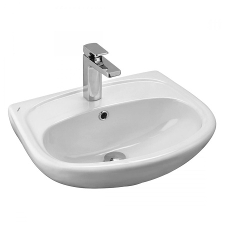 Умывальник белый АНИМО 55 с отв. 550х200х440  SANTEK