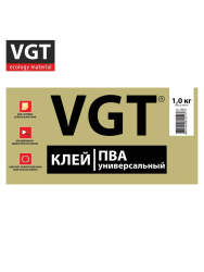 Клей ПВА универсальный   1,0кг  ВГТ