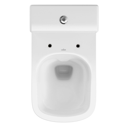 Унитаз белый COLOUR компакт, сиденье дюропласт, микролифт 650х370х780  CERSANIT