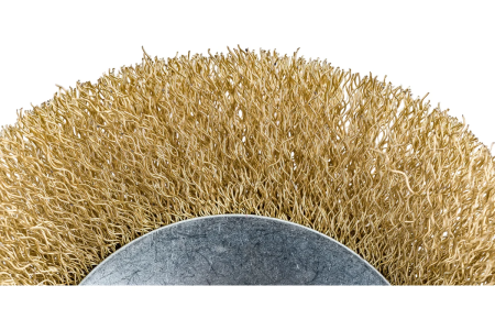 Щетка коническая для УШМ 100мм (пров. 0,3мм)  ВОЛАТ