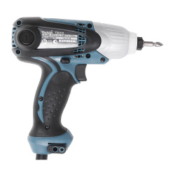 Шуруповерт сетев.ударный MAKITA  TD0101  (230Вт,макс диам шурупа 6мм,0-3600об/мин,100Нм,1.0кг)