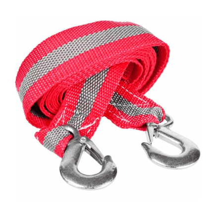 Трос буксировочный крюк-крюк   5,0т х 5,0м лента 50мм  ЗУБР Эксперт