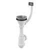 Сифон 3 1/2"  ALCAPLAST нерж. с переливом