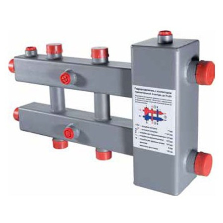 Коллектор настенный распределительный на 3 отоп. контура  VALTEC