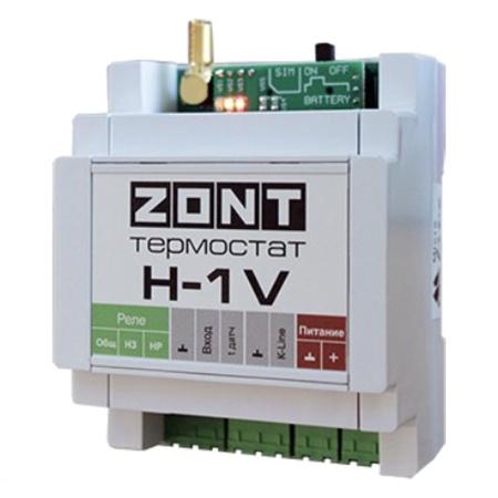 Контроллер систем отопления и ГВС H-1V.02  ZONT