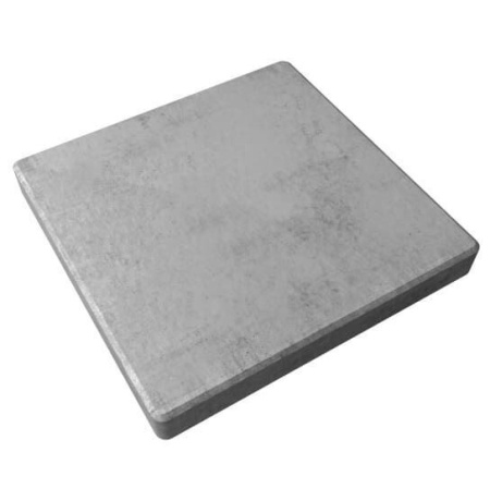 Плитка тротуарная "Квадрат" 500х500х60 мм серый пресс.