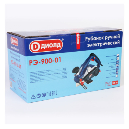 Рубанок  РЭ-900-01 ДИОЛД (900Вт, ширина строг.82мм, глуб. строг.3,0мм)