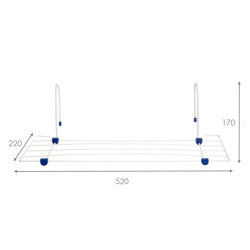 Сушилка для белья на радиатор  ВИОЛЕТПЛАСТ