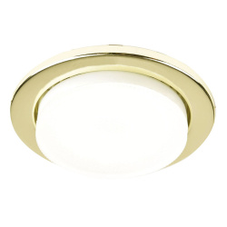 Светильник GX53 H4 220V 18*100 золото  GENERAL (10шт/уп)