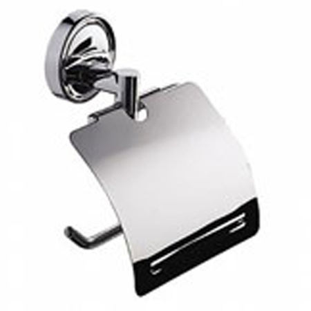 Держатель для бумаги с крышкой хром  LEDEME