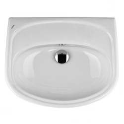 Умывальник белый АНИМО 50 без отв. 500х190х392  SANTEK