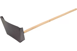 Совок для мусора металл с деревянной ручкой