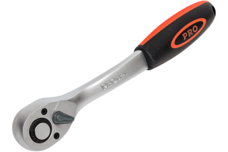 Трещетка для торц головок 1/2'', 72зуб, Cr-V  STARTUL PRO