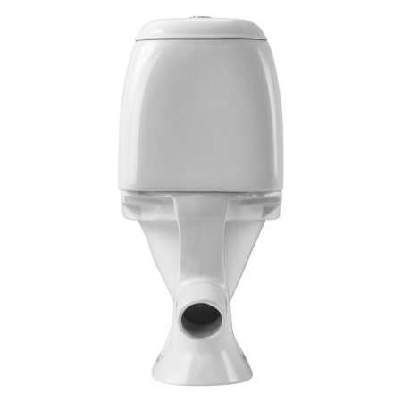 Унитаз белый РИМИНИ компакт, дюропласт 580х340х730  SANTEK