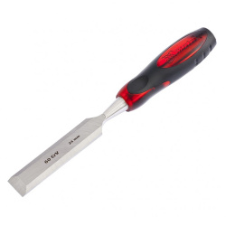 Стамеска-долото 24мм с двухкомп. ручкой, с метал. затыльником  MATRIX