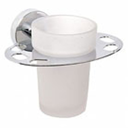 Стакан для зубных щеток хром  LEDEME