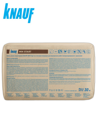 Штукатурка гипсовая 30,0кг  KNAUF МН Старт