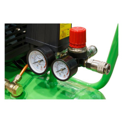 Компрессор воздушный ECO AE-251-3 (1500Вт, 235 л/мин, объем ресивера 24л, раб.дав.8атм)