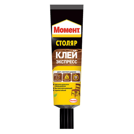 Клей ПВА столяр  250г  МОМЕНТ