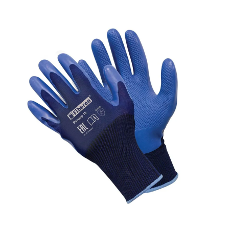 Перчатки полиэстер латекс. покр. повышенная защита  Fiberon