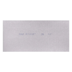 Гипсоволокнистый лист ГВЛВ ПК 10,0 мм Суперлист 1200х2500 мм  KNAUF