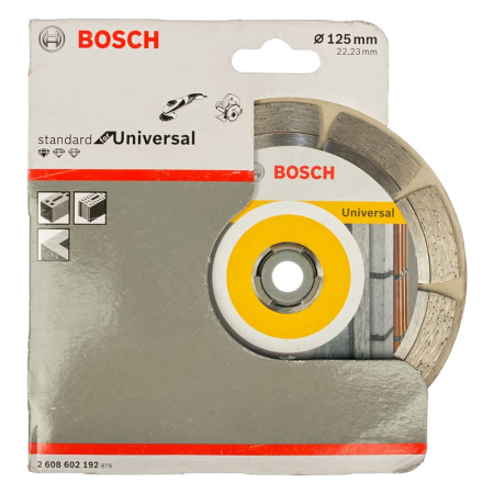 Круг отрезной алмазный 125мм сегм. UPE  BOSCH