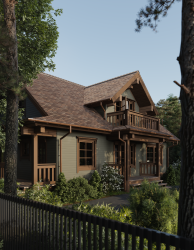 Воронка желоба D120мм  DOCKE STANDARD темно-коричневый