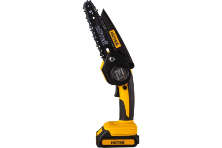 Пила-мини аккумуляторная HUTER ELS-20-Li-2K  (20В, 2акк, 2Ач, шина 15см, 1/4", 36зв)