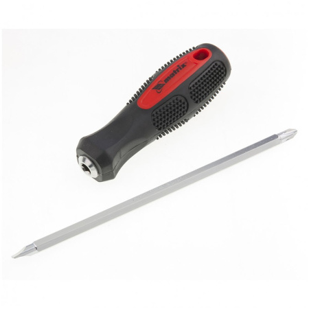 Отвертка 2 в 1 с двухсторон. стержнем PH 2/SL 6 -  2-х комп. ручка  MATRIX