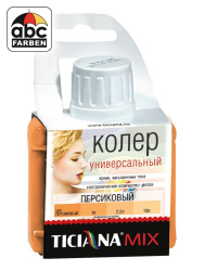 Колер персиковый высококонцентрированный 80мл  TICIANA