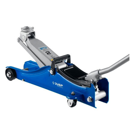 Домкрат гидравлич. подкатной   2,0т  ЗУБР (подъём  80–380мм)