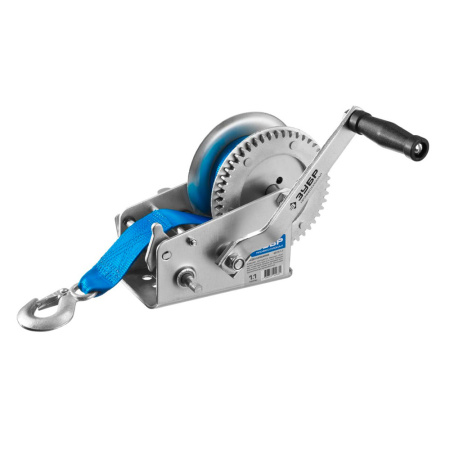 Лебедка ручная   900кг, ремень 10м  ЗУБР